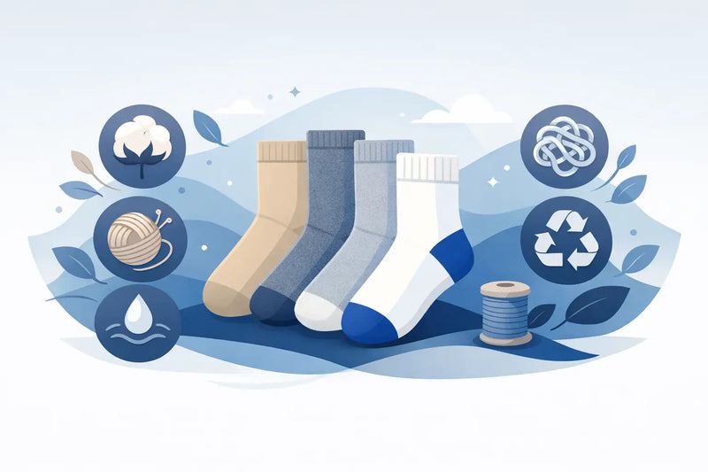 A Straightforward Guide to Sock Materials