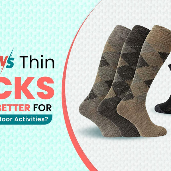 merino wool sock comparison thick vs thin layers
