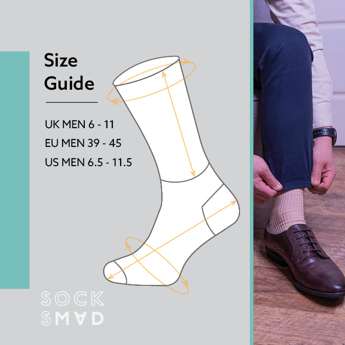 Men's 100% Cotton Socks Non Elastic Diabetic Friendly Socks - White - 12 Pairs
