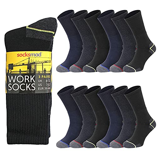 Work Socks for Men Women SocksMad Free Delivery