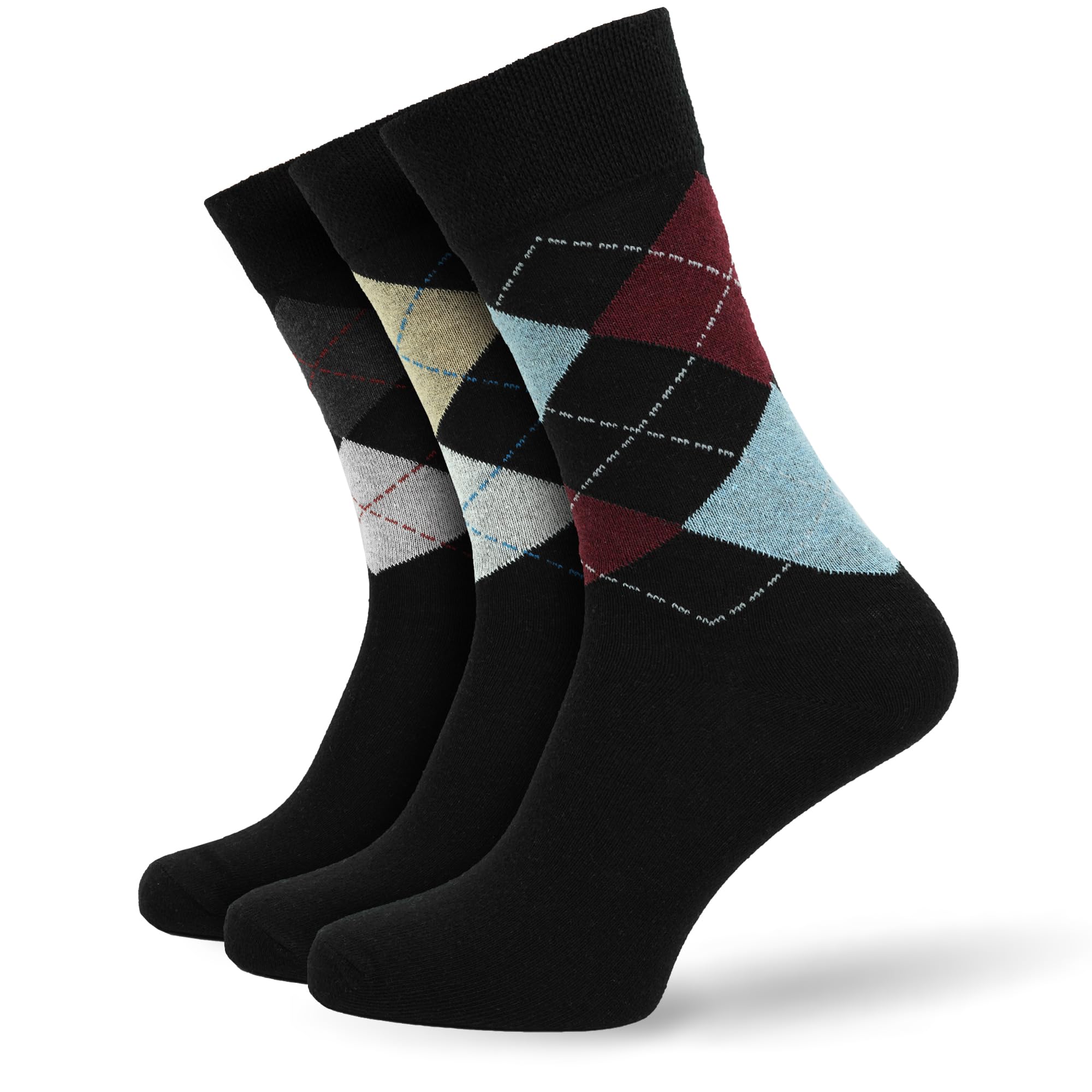 Socksmad Cotton Socks Men – 6 Pair Men’s 9-11 Multipack