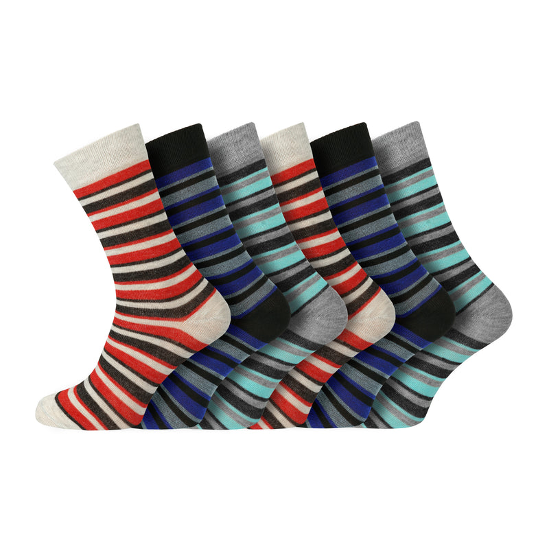 Mens Everyday Design Socks Classic Stripe Collection