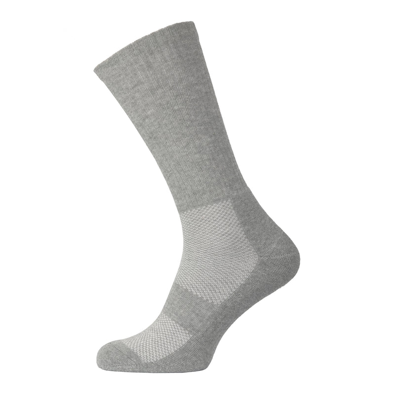 Men's Full Cushioned Crew Performance Sports Socks with Arch Foot Support