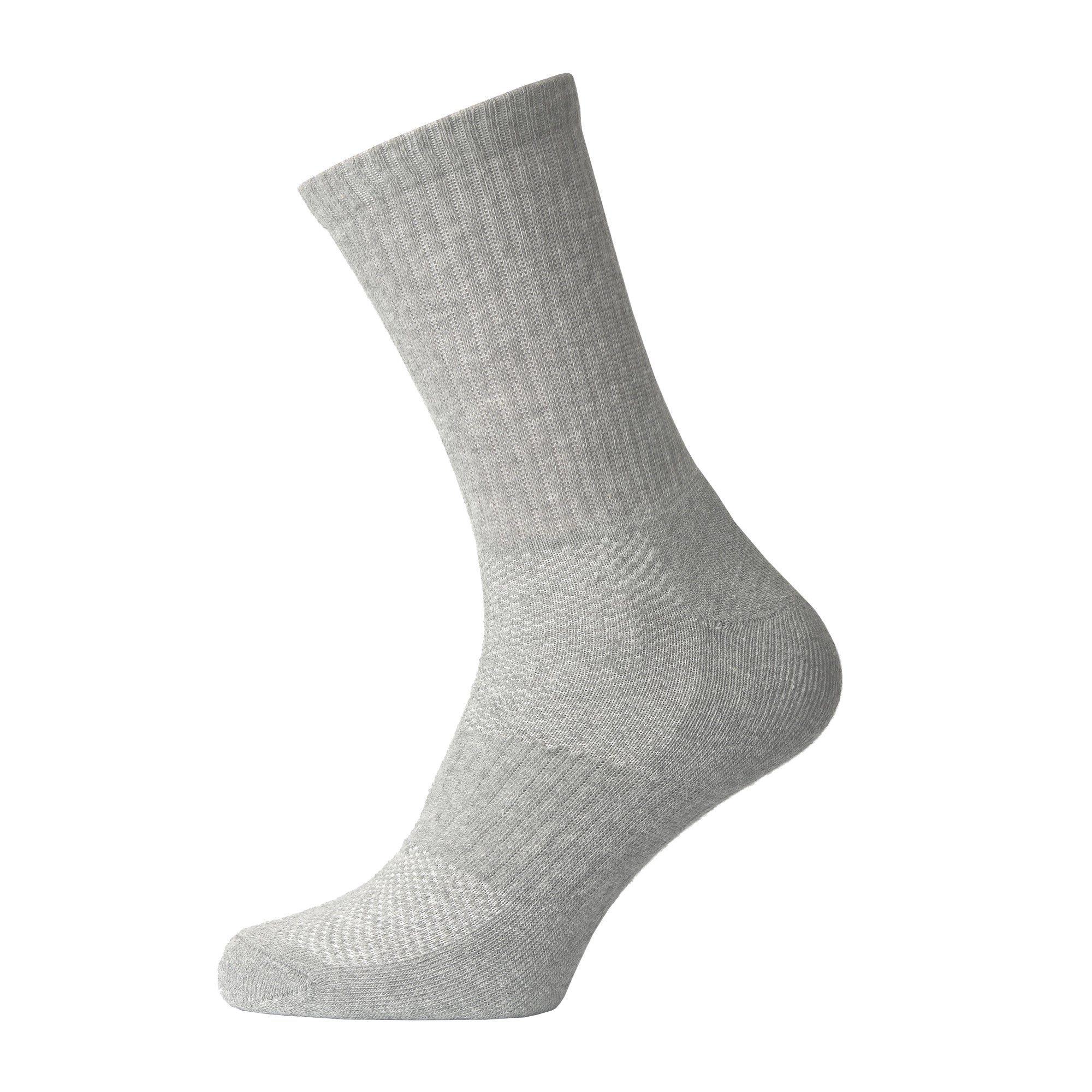 Men's Full Cushioned Ankle Performance Sports Socks with Arch Foot Support