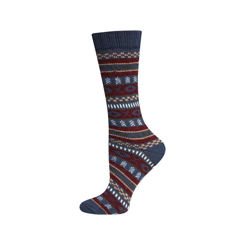 Ladies Boot Length Longer Length Boot Socks Soft Acrylic - Teal