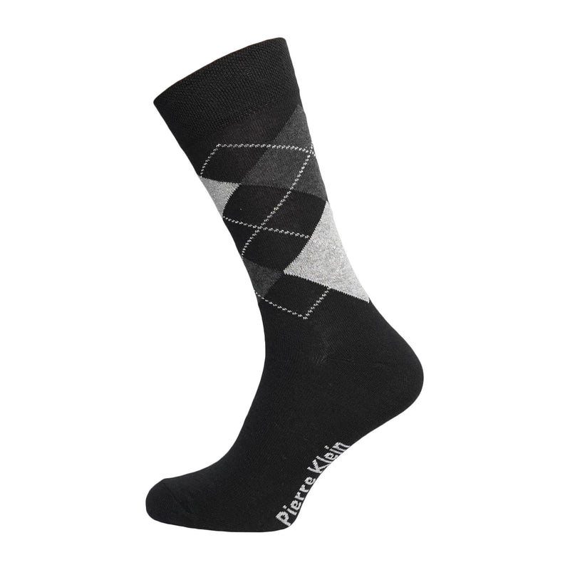 Mens Cotton Rich Classic Quality Dress Socks - MULTI MIX