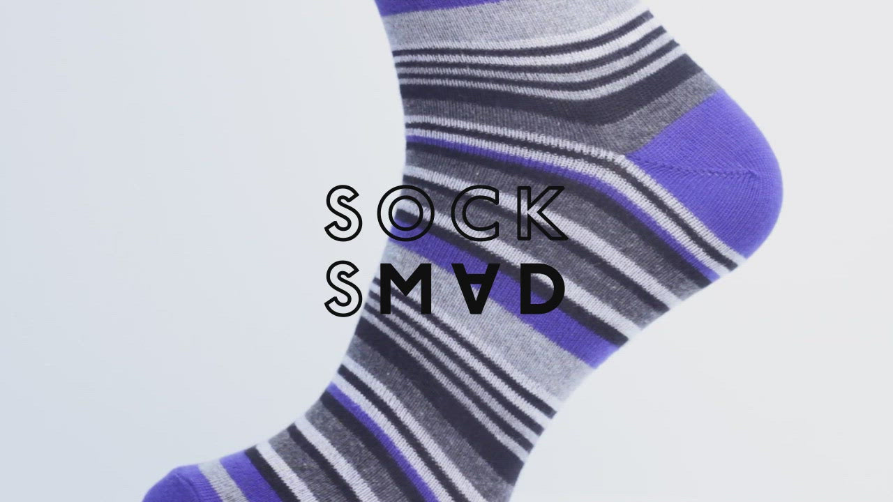 Socksmad Multi Stripe Design Socks - 6 Pairs