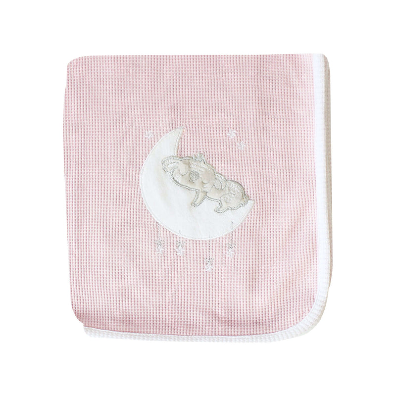 100% Cotton Extra Soft Baby Cellular Blankets Crib Moses Basket Cot Pram 2 Pack
