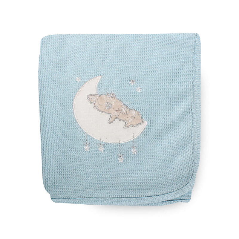 100% Cotton Extra Soft Baby Cellular Blankets Crib Moses Basket Cot Pram 2 Pack