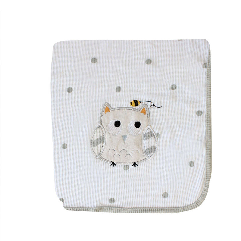 100% Cotton Extra Soft Baby Cellular Blankets Crib Moses Basket Cot Pram 2 Pack