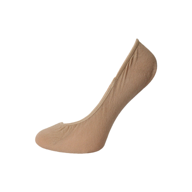Cotton Footlets-Nude