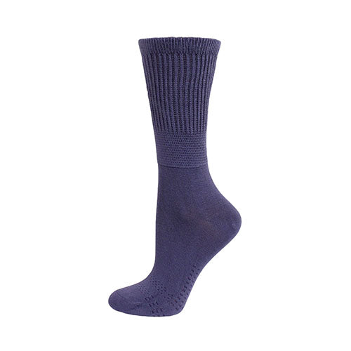 Ladies EXTRA WIDE Diabetic Bamboo Socks - Assorted