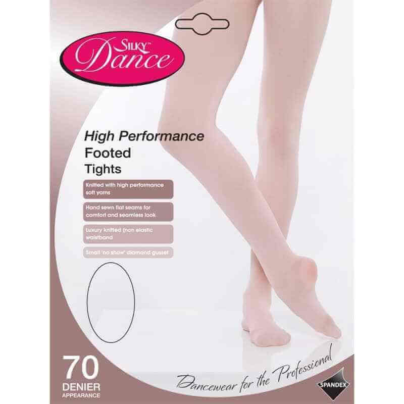 Ladies & Girls High Performance Footed Ballet Tights (70 Denier)