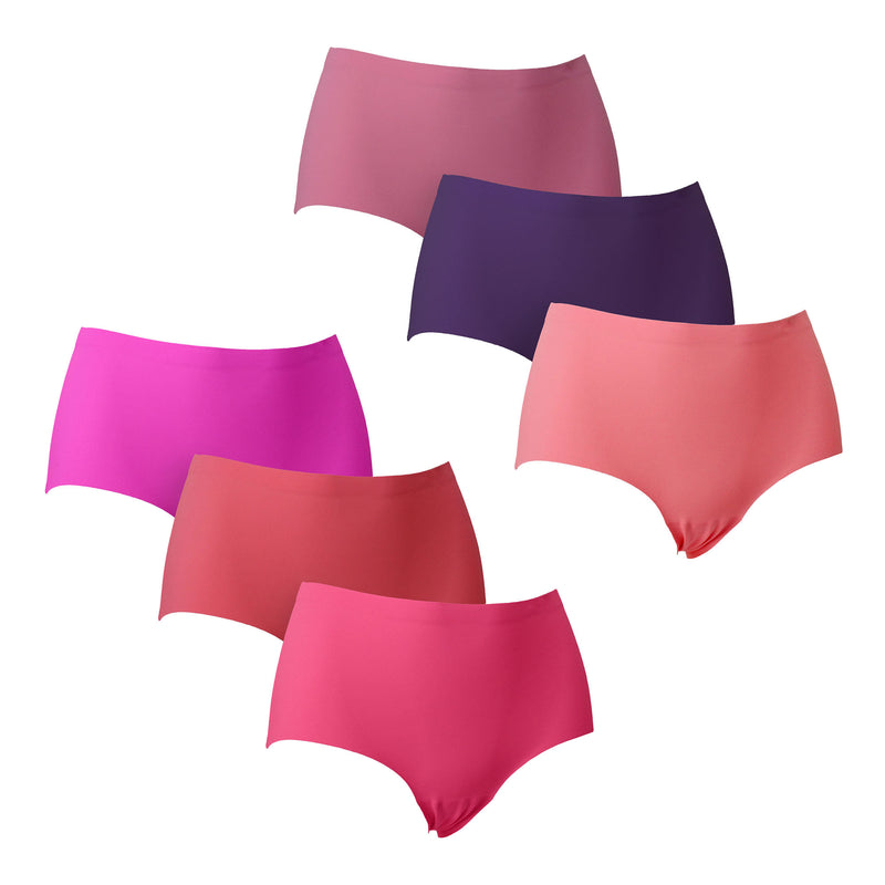 Ladies Mid-Rise No VPL High Quality Briefs Knickers
